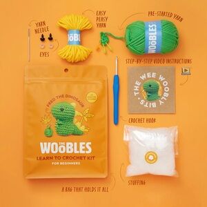 Woobles Crocket Dinosaur Kit